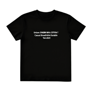 T-Shirt Unisex 210GSM 100% Cotone, Maglietta Casual Traspirante e Resistente per Uomo - Product Image 2