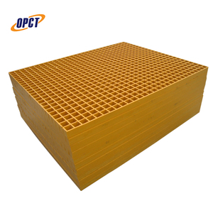 Palettes de caillebotis FRP <span class=keywords><strong>direct</strong></span> d'usine personnalisées pour passerelle et plate-forme - Product Image 1