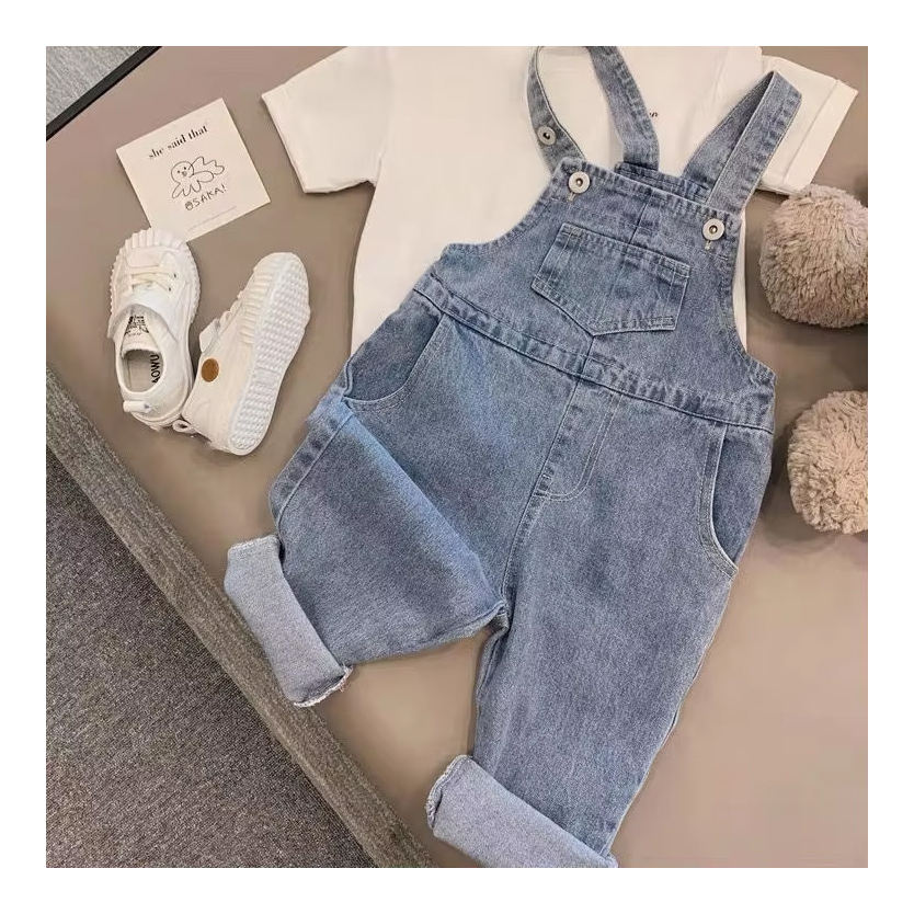 Overalls Baby Clothes Jeans Jumpsuit Year Baby Jeans 7346-1