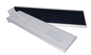 Lampadaire solaire tout-en-un LED 5000K IP65 en alliage d'aluminium avec détecteur de mouvement, durée de vie de 50000 heures, garantie de 5 ans - Product Image 4