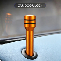 Poignées de porte intérieures universelles en alliage d'aluminium pour voiture, accessoires de modification intérieure automobile