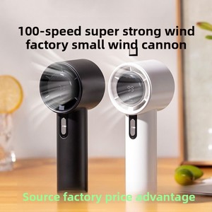 Mini Ventilador Portátil de Mano para Exteriores con Carga USB de Alta Velocidad, Motor sin Escobillas, Batería de 1200-2000mAh, Ventilador Turbo de Alta Velocidad - Product Image 2