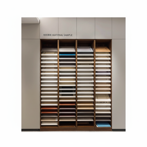 Système de mur de télévision minimaliste moderne Armoire de rangement murale complète personnalisée pour le salon Solution pour toute la maison - Product Image 1