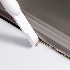 Support OEM Window Door <b>Kitchen</b> Cleaning Brush Dustpan 2 in 1 Tool White Color Window Brush Cleaning Shovel - Product Image 5