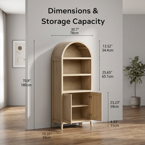 Wood Storage Cabinets and <b>Bookshelves</b> Home Furniture Traditional Design Modern Appearance Office Use - Product Image 4