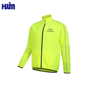 Vestes imperméables fluorescentes haute performance avec poche manteau de pluie de randonnée personnalisé ciré ouvert <span class=keywords><strong>veste</strong></span> imperméable pour hommes - Product Image 5