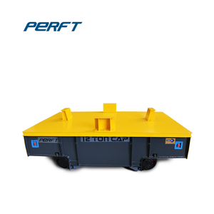 עגלת תובלה ממונעת מפלדה כבדה חדשה עם מערכת מסילות שטוחות חשמלית למפעל ייצור, ציוד לטיפול בחומרים - Product Image 2