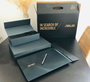 โน้ตบุ๊ก NEW <span class=keywords><strong>ZenBook</strong></span> <span class=keywords><strong>Pro</strong></span> <span class=keywords><strong>Duo</strong></span> 15 OLED รุ่นที่ 12 ใช้ Intel Core <span class=keywords><strong>I9</strong></span>-12900H หน้าจอ 4K OLED แรม 64GB GeForce RTX 5090 - Product Image 1