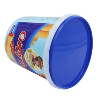 Emballages alimentaires en plastique IML ronds de 730ml, personnalisés en usine, avec preuve d'altération