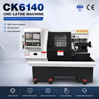 Tour à fileter simple pour tuyaux, robuste, CNC CK6140, 2 axes, en fonte GSK, certifié CE ISO, personnalisable, pour filetage de tuyaux d'huile de précision