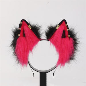 Lobo oreja aro Halloween vampiro demonio tocado accesorios para el cabello Cosplay Prop - Product Image 3