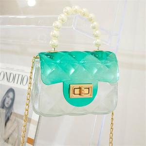 <b>Kids</b> Jelly Purses and Handbags Cute PVC Mini Crossbody Bags for Women Small Coin <b>Wallet</b> Baby Girl Beach Tote Bag - Product Image 3