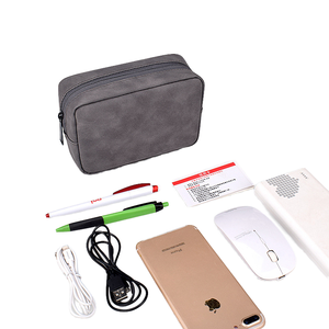 ซองใส่แล็ปท็อปแบบพกพา PU สีเทาอ่อน เรียบง่าย ทนทาน น้ำหนักเบา สำหรับ MacBook Huawei |   โรงงานรับผลิตสินค้าตามสั่ง OEM/ODM แนวไลฟ์สไตล์เทคโนโลยี - Product Image 1
