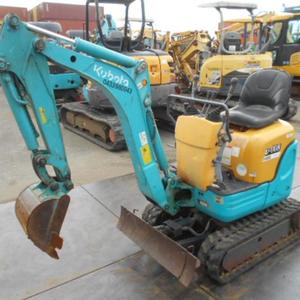 Excavadora de segunda mano 95% nueva modelo 2017, miniexcavadora de cadenas de 0.8 toneladas, miniexcavadora Kubota, miniexcavadora usada de Japón, miniexcavadora. - Product Image 3