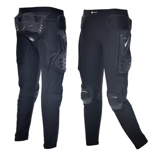 Motorcycle Pants Armor Shorts MTB Mountain Bike Long Trousers Racing Skating Cycling Protective Gear Hip Protector Padded Pants