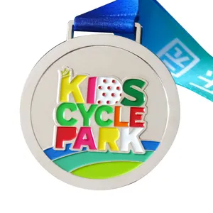 Factory Design Sports Race Award Medals Kids Children's Cycle Race Sport Medal