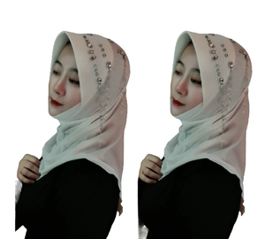 Zifeng OEM Mode Femmes Industrie Lourde Éponge Chapeau Lame <span class=keywords><strong>Double</strong></span> Face Gland <span class=keywords><strong>Gaze</strong></span> Foulard Écharpe - Product Image 1