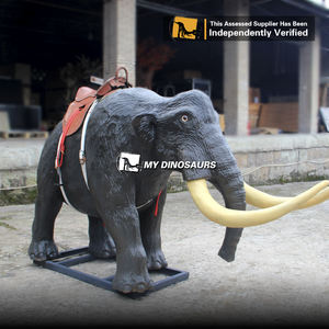 Manège à pièces MY Dino AR-033 en forme d'éléphant pour centres commerciaux - Product Image 3