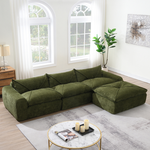 Vert + Chenille + 4 places