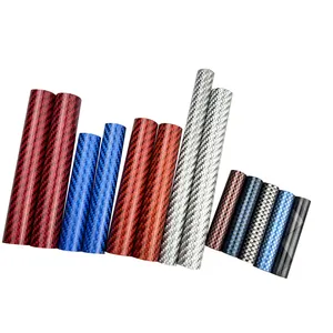 工厂高品质100% 定制3k编织碳纤维管25毫米30毫米50毫米碳纤维管支腿杆