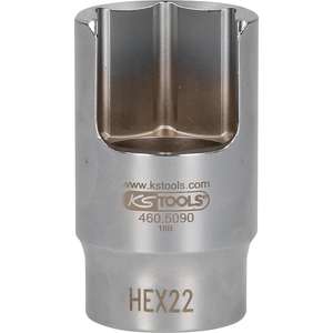 KS เครื่องมือ3/8 "ซ็อกเก็ตเชื่อมต่อท่อมุมพิเศษ22มม - Product Image 4