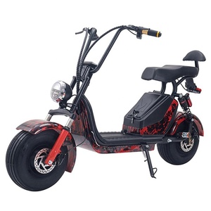 Nueva Motocicleta Eléctrica 2026 con Batería de Litio de 60V 20Ah, Motor sin Escobillas de 2000W, Estilo Harley, Scooter Eléctrico con Frenos de Disco FR, 40km/h - Product Image 6