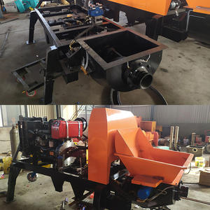 Pompe à Béton sur Remorque à Moteur <span class=keywords><strong>Diesel</strong></span> 50M3 Petite Pompe à Béton Portable <span class=keywords><strong>Diesel</strong></span> <span class=keywords><strong>Machine</strong></span> de Pompage à Béton Électrique - Product Image 5