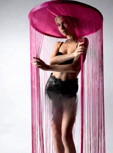 2025 <span class=keywords><strong>Nochevieja</strong></span> estilo chino borla sombrero Bar Performance Studio Ballroom Shooting Show Headwear - Product Image 4