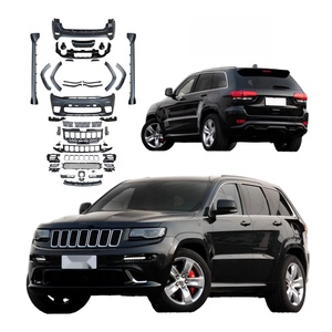 <span class=keywords><strong>Precio</strong></span> de Fábrica para Jeep <span class=keywords><strong>Grand</strong></span> <span class=keywords><strong>Cherokee</strong></span> 2016-2021, Actualización SRT8 <span class=keywords><strong>2022</strong></span>, Luces de Circulación Diurna, Parachoques, Piezas de Carrocería, Kit Completo de Carrocería - Product Image 1