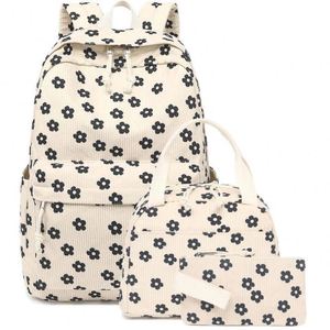 Mochila Escolar para Adolescentes con Diseño de Personajes, Forro de Poliéster, Bolsa para Libros con Lonchera y Estuche para Lápices para Adolescentes, Niños y Niñas - Product Image 6