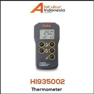 เครื่องวัดอุณหภูมิแบบเทอร์โมคัปเปิลชนิด K สองช่องสัญญาณ Hanna HI935002 ขายดี - Product Image 5