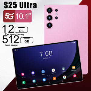 Tablette S25 Ultra 5G avec carte SIM, 12 Go de RAM, MTK, écran 10,1 pouces, Android, tous les réseaux, <span class=keywords><strong>Google</strong></span> Store, téléchargement d'applications, appels vidéo, photos - Product Image 2