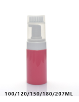 Bouteilles à pompe moussante en PET vides de 100 ml et 150 ml, avec logo personnalisé, pour nettoyant visage en mousse, distributeur de mousse, et nettoyant pour chaussures en mousse blanche