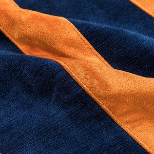 Thick Chenille Throw <strong>Pillow</strong> 18 X 18 Inches Soft Decorative <strong>Pillow</strong> Cover Solid Square Cushion Case for Couch Sofa Bedroom <strong>Orange</strong> - Product Image 3