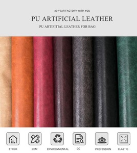 <span class=keywords><strong>Cuir</strong></span> PU thermique imperméable de 0,6 mm, similicuir durable pour couvertures de carnets, boîtes, artisanat, bagages, jupes, canapés, ceintures, aspect métallique - Product Image 3