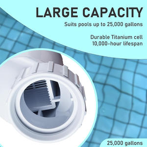 Celda Esterilizadora de Cloro Salino Hayward 9 Celdas 15 para Equipos de Desinfección de Piscinas - Product Image 5