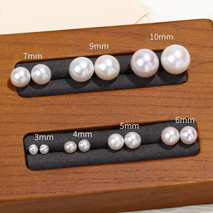 Bán buôn 4.5-8mm nước ngọt tự nhiên AK hạt ngọc trai Vòng cổ thời trang phổ biến sáng trắng hạt đồ trang sức công cụ làm - Product Image 6