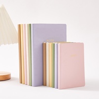 Fournisseur de bureau Journal impression A5 mignon petit Kawaii papeterie cahier affaires bureau rose cuir laitier pour les filles