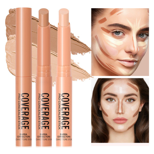 Crayon <span class=keywords><strong>Correcteur</strong></span> de Teint 12 Couleurs – Couvrance Totale, Contour et Highlight, <span class=keywords><strong>Correcteur</strong></span> de Rougeurs Vertes, Format Twist - Product Image 1
