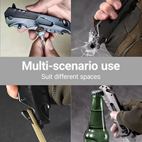 Couteau pliant portable en acier inoxydable pour camping, chasse, bricolage, OEM personnalisable, de poche, léger, durable, haute performance