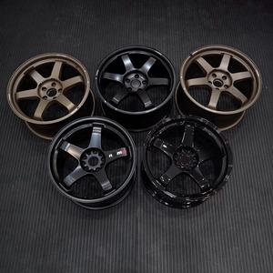 YHS-118 <span class=keywords><strong>Volk</strong></span> <span class=keywords><strong>Te37</strong></span>แข่งรถ Saga <span class=keywords><strong>5X112</strong></span> 5X114.3ล้อปลอม17 18นิ้วสำหรับ Honda Civic Subaru WRX Q50 Q60 MAZDA Swift - Product Image 4