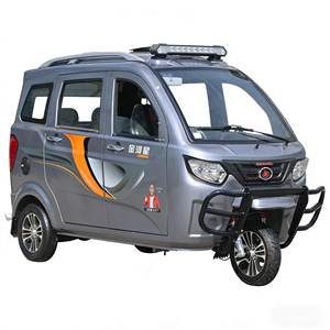 Trike Bensin <span class=keywords><strong>Mini</strong></span> dengan Kabin Tertutup Kapasitas Penumpang 200-250W Daya 201-250cc Kapasitas Mesin 70Km/jam Kecepatan Bersertifikasi 3C - Product Image 1