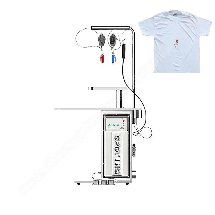 Attrezzatura petrolifera professionale per rimuovere indumenti macchina per stirare le macchie da tavola a vapore
