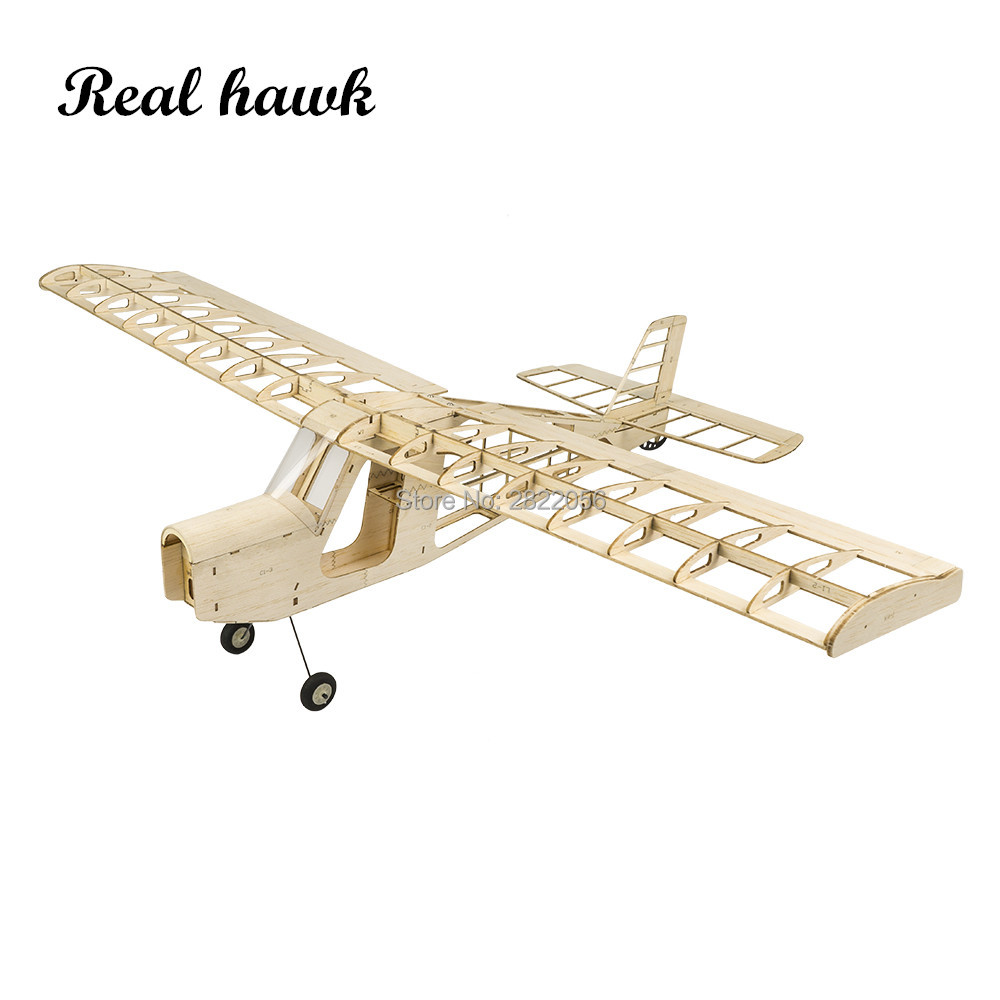 Balsawood Vliegtuig Model Laser Cut Training Trainer T09 Aeromax 750Mm Spanwijdte Balsa Building Kit Woodiness Model Houten Vliegtuig