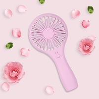 Kreativer Lollipop-Ventilator Chinamini, tragbarer, rotierender USB-Ventilator, eingebauter Akku, Zweistufige Geschwindigkeitsregulierung, leicht