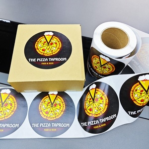 Özel tasarım su geçirmez marka Logo ürün kağıt etiket gıda konteyner sızdırmazlık tam renkli baskı kendinden yapışkanlı etiket rulo - Product Image 2