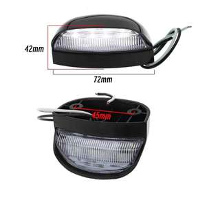 Serok ไฟ LED 2.5นิ้วรถบรรทุกป้าย<span class=keywords><strong>ทะเบียน</strong></span>ขนาดนิ้วหลอดไฟ LED สำหรับรถพ่วงรถบรรทุกไฟ IP67 - Product Image 2