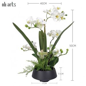 Vente flash - Fleurs artificielles en plastique réalistes, fausses tulipes, plantes décoratives en vrac pour la décoration intérieure et extérieure - Product Image 2