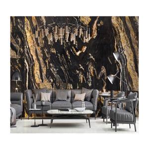 แผ่นหินแกรนิตสีดำทองจาก Picasso Taurus คุณภาพสูง - Product Image 3