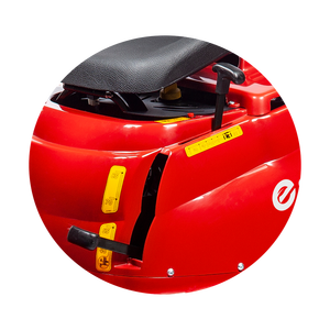 EUROSYSTEMS Tractor Cortacésped Slalom 76 Motor Hidrostático Rider Cortacésped de jardín profesional - Product Image 3